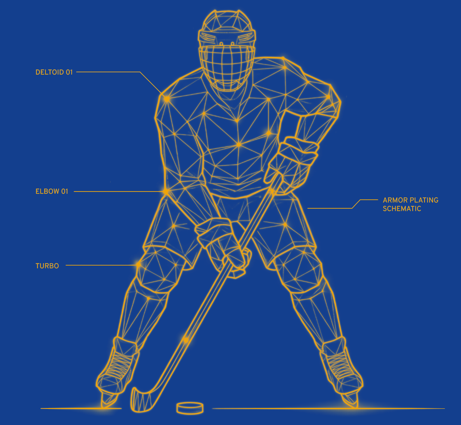 Only Human Hockey Print Tee
