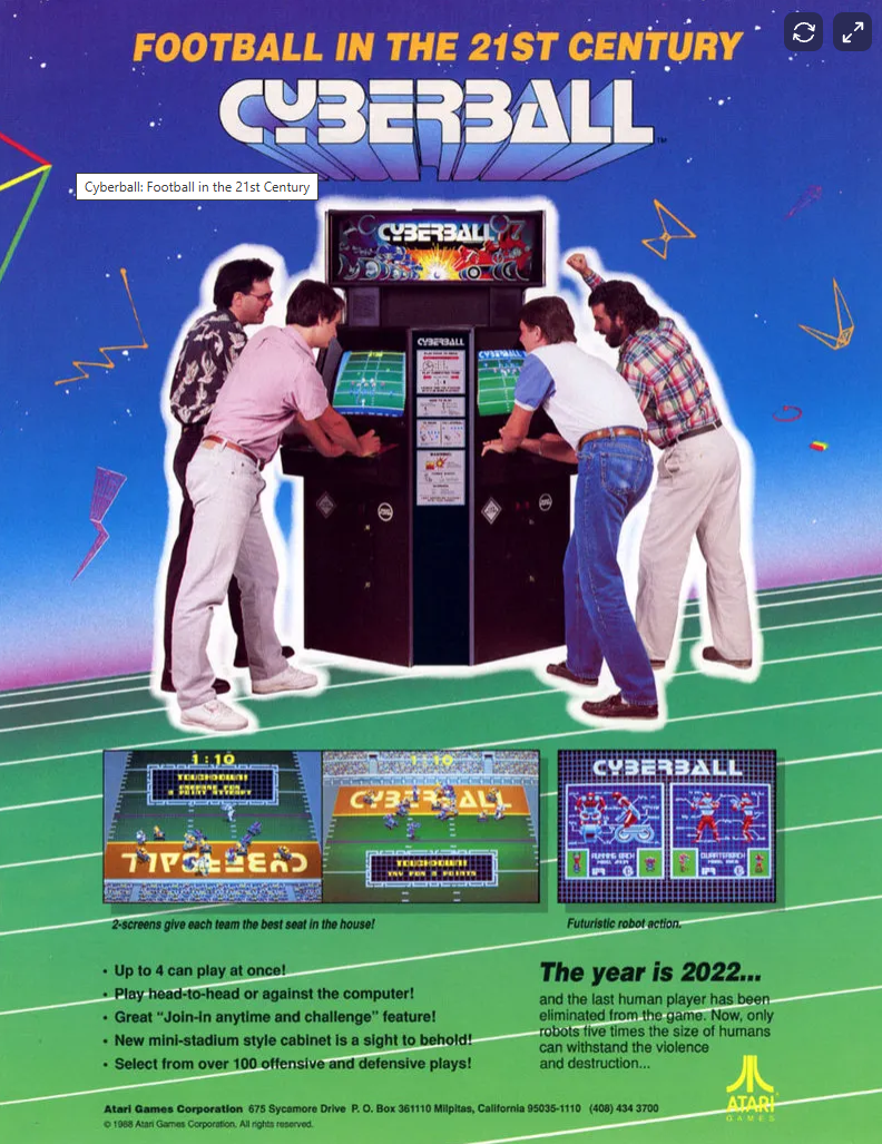 Cyberball: Football in the 21st Century